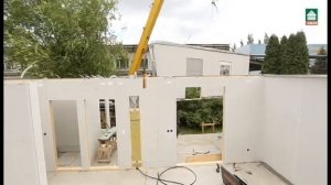 Монтаж дома ТАМАК, изготовленного по системе THERMOMAK