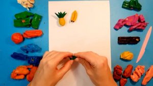 Как слепить ФРУКТЫ. Лепим с детьми. How to sculpt FRUIT.