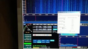 2019.08.24 УКВ Чемпионат Сибирского федерального округа РФ RA0WKQ прием на RTL-SDR