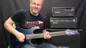 Ibanez RG5121-DBF played by Ibanez Artist Ralf Sommerfeld