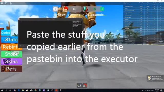 [OP] Weight Lifting Simulator 3 Script I AFK Autofarm! смотреть онлайн