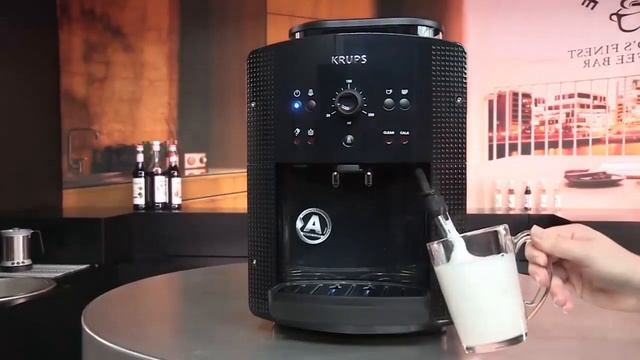 Кофемашина Krups серия EA810. Готовим Кофе