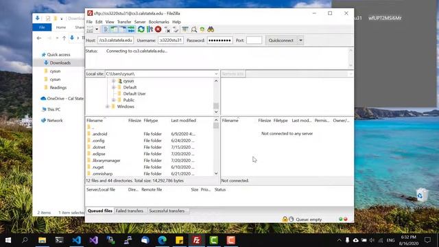 Upload HTML Pages to CS3 Using FileZilla смотреть онлайн