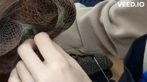Практика. тупировка волос с сеткой