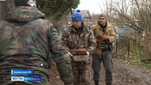 В Огарково Рыбинского района местные жители своими силами восстанавливают храм Воскресенья Христова
