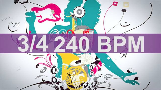 🔴 240 BPM 3/4 Neo Soul Metronome смотреть онлайн