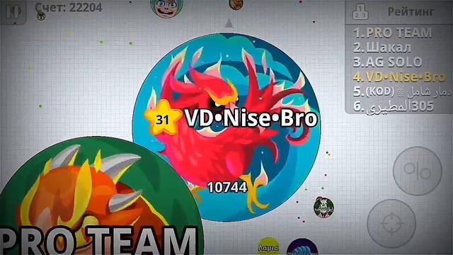 (Nice игра) Как же нужно тащить нубов ✰agar.io mobile✰ 35К+ смотреть онлайн