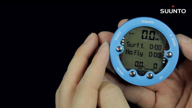 Suunto Zoop Novo - How to set up Nitrox mode and Nitrox gas