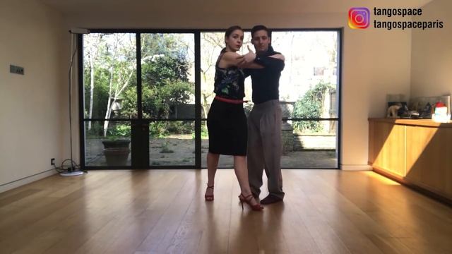How to dance rhythmic tango music: small, fast and fabulous tango steps (for improvisation) смотреть онлайн