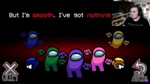 AMONG US SONG (Ambush) LYRIC VIDEO - DAGames REACTION