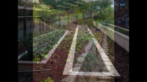 Огород на склоне, делаем грядки на склоне