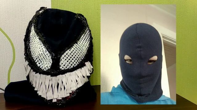 МАСКА ВЕНОМА. Как сделать своими руками?! смотреть онлайн