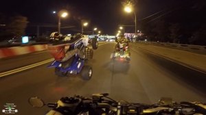 Crazy stunt Yamaha Raptor 700 / Yfz450R