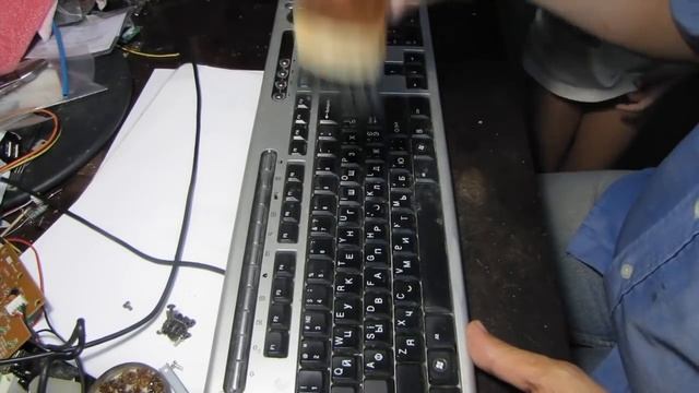Как почистить клавиатуру ПК смотреть онлайн