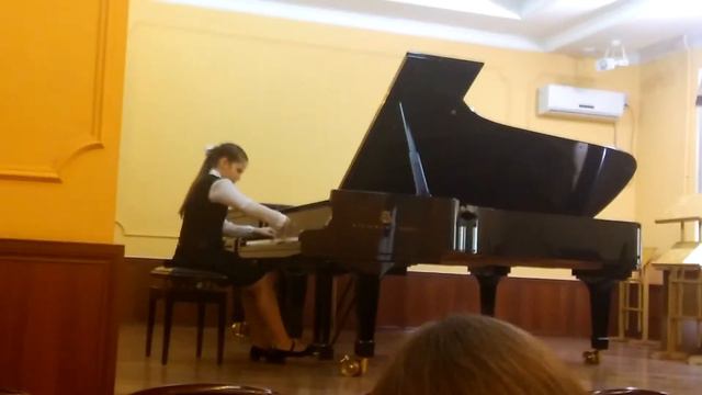 Елена Токарчук 10 лет - Прокофьев Прелюдия до мажор смотреть онлайн