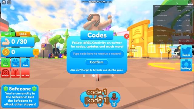 *NEW CODES WORK* [3X EVENT] Lifting Champions!ROBLOX 20 JULY 2022 смотреть онлайн