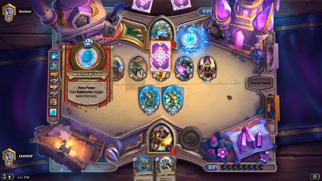 КВЕСТ ПАЛАДИН VS КВЕСТ ШАМАН | Hearthstone - Спасители Ульдума смотреть онлайн