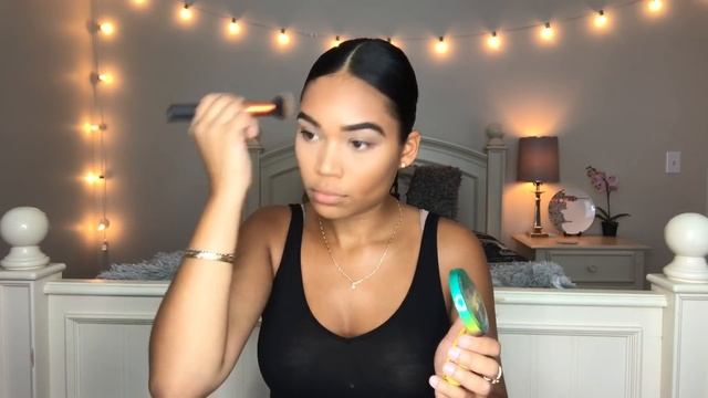 DRUGSTORE GLOWY MAKEUP  HOW TO APPLY LASHES