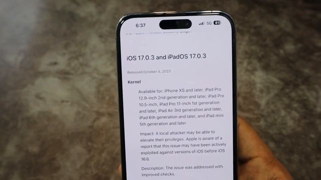 iOS 17.0.3 Released | Most important update - Battery life, performance & more ? смотреть онлайн