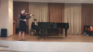 И. Бах Концерт ми мажор для скрипки с оркестром, первая часть