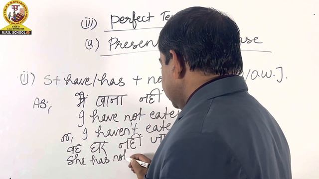 Tense Classes Part 12 || Present Perfect Tense || #JainendraSir #MPSMotivators