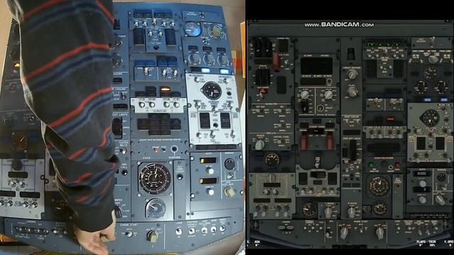Overhead для Боинг 737 под MSFS 2020 Microsoft Flight Simulator на контроллерах arduino.