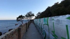 Лучший пляж Алупки.