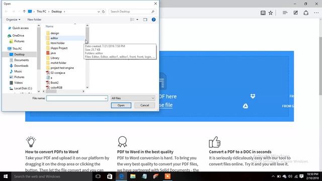 How to Convert Pdf to wordexcelppt.jpg without any software! How to unlock pdf file Hindi