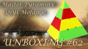 Unboxing №62 Master Pyraminx QiYi MoFangGe | Pyraminx 4x4. Обзор