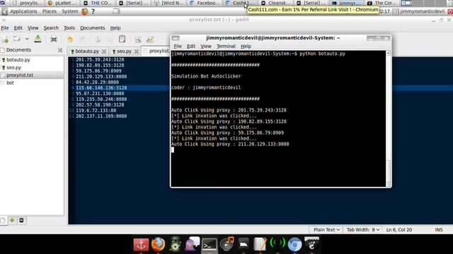 Simulation bot auto clicker using python study case cash111.com смотреть онлайн