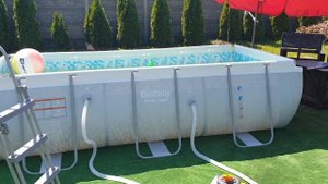 Basen Bestway 56441 404x201x100 + pompa piaskowa Bestway 58515 3028 l/h