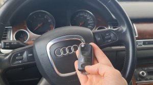 КЛЮЧ АУДИ А8 Д3 КУПИТЬ ДУБЛИКАТ ВЫКИДНОГО ЧИП КЛЮЧА ЗАЖИГАНИЯ. AUDI A8 D3 ПРИВЯЗКА АВТОКЛЮЧА