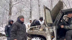 Агубе на Уазике кинул вызов Габую на Патруле кто лучше в лесу / Внедорожный бой 4х4 / Джиперы Осети