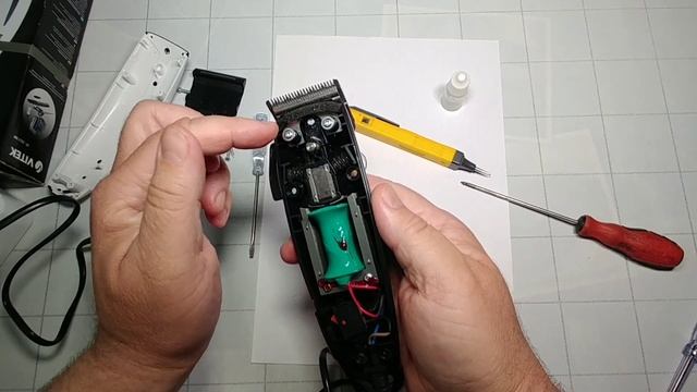 Машинка для стрижки ViTEK ремонт.