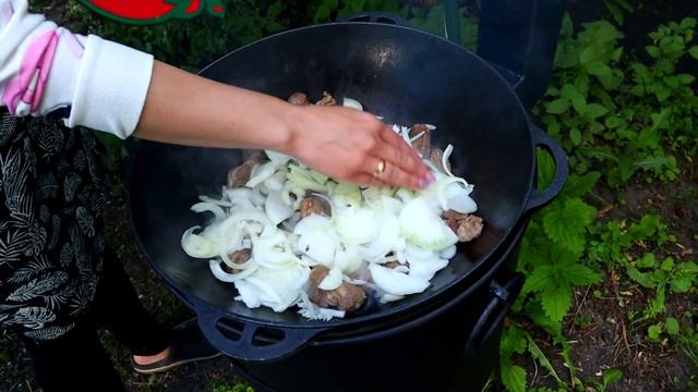Cooking meat for dinner | ASMR recipes | Ukrainian woman cooking in Village смотреть онлайн