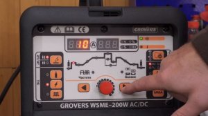 TIG сварка алюминия для начинающих с помощью аппарата GROVERS WSME200W ACDC