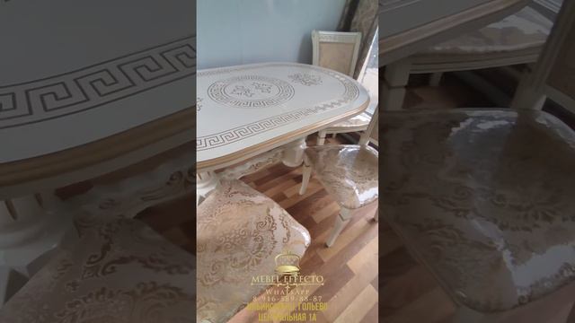 Комплект стол и 4 стула от производителя @mebel_effecto #стол #столы #кухонныйстол #обеденныйстол