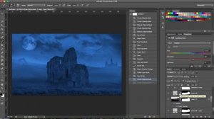 Abandoned fort Photoshop - Speed Art
