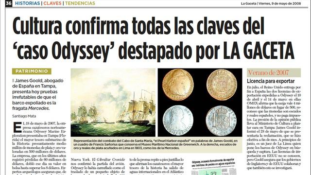 Carmen Marcos explica la historia de la fragata Mercedes смотреть онлайн