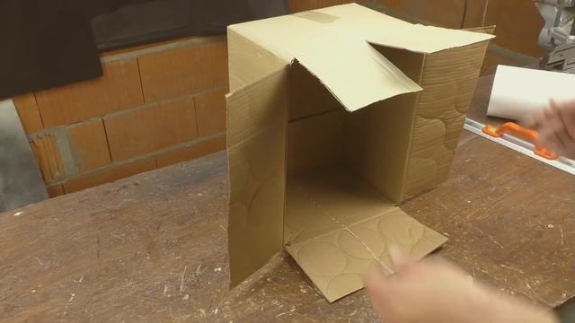 Хитрый способ, как убрать в коробку то, что не подходит по габаритам смотреть онлайн