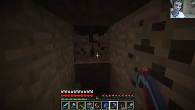 Добываем ещё алмазы! Майнкрафт выживание с Глебом! № 8! Java! Youtube! смотреть онлайн