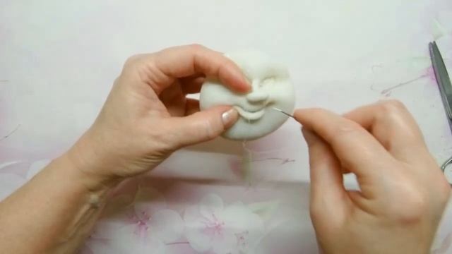# 1 Фея .Кукла из капрона . DIY .Enchanted faerie. Made  of  Nylon