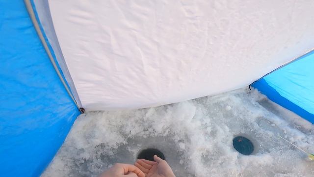 Крупная плотва на зимний поплавок | Рыбалка в глухозимье смотреть онлайн