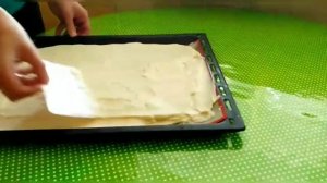 Бисквитный рулет без глютена и сахара