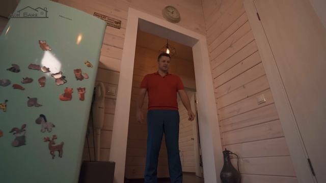 Дом Баня 65м2 из клееного бруса.