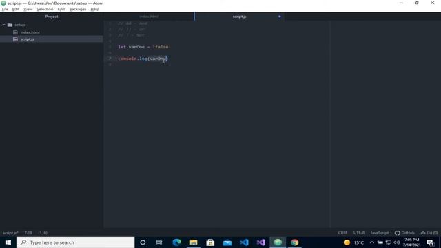Basic JavaScript Tutorial (Part 7) Logical Operators and the Ternary Operator