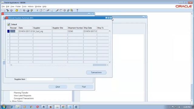 E Biz Inventory - Inter Org Transfers and Min max Planning смотреть онлайн