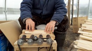 Станок сверлильный,для сверления отверстий в боковых планках пчеловодных рамок.