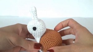 Улитка крючком. Развивающие игрушки крючком. Вязание для начинающих