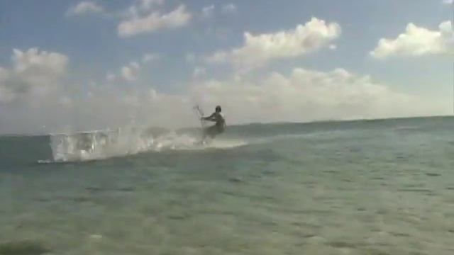 Mauritius - One Eye Kite surfing